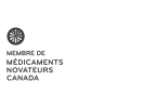 Membre de Médicaments novateurs Canada, ASC